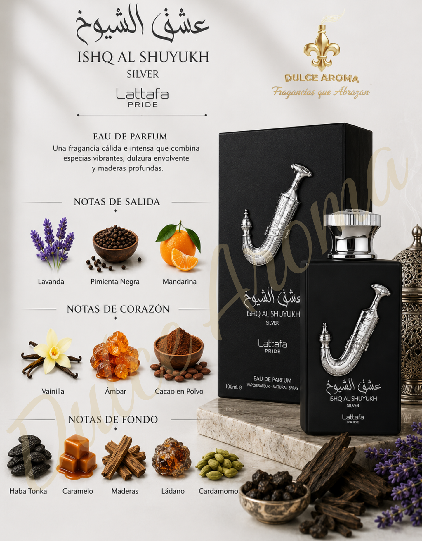 Ishg al Shuyukh Silver - Lattafa