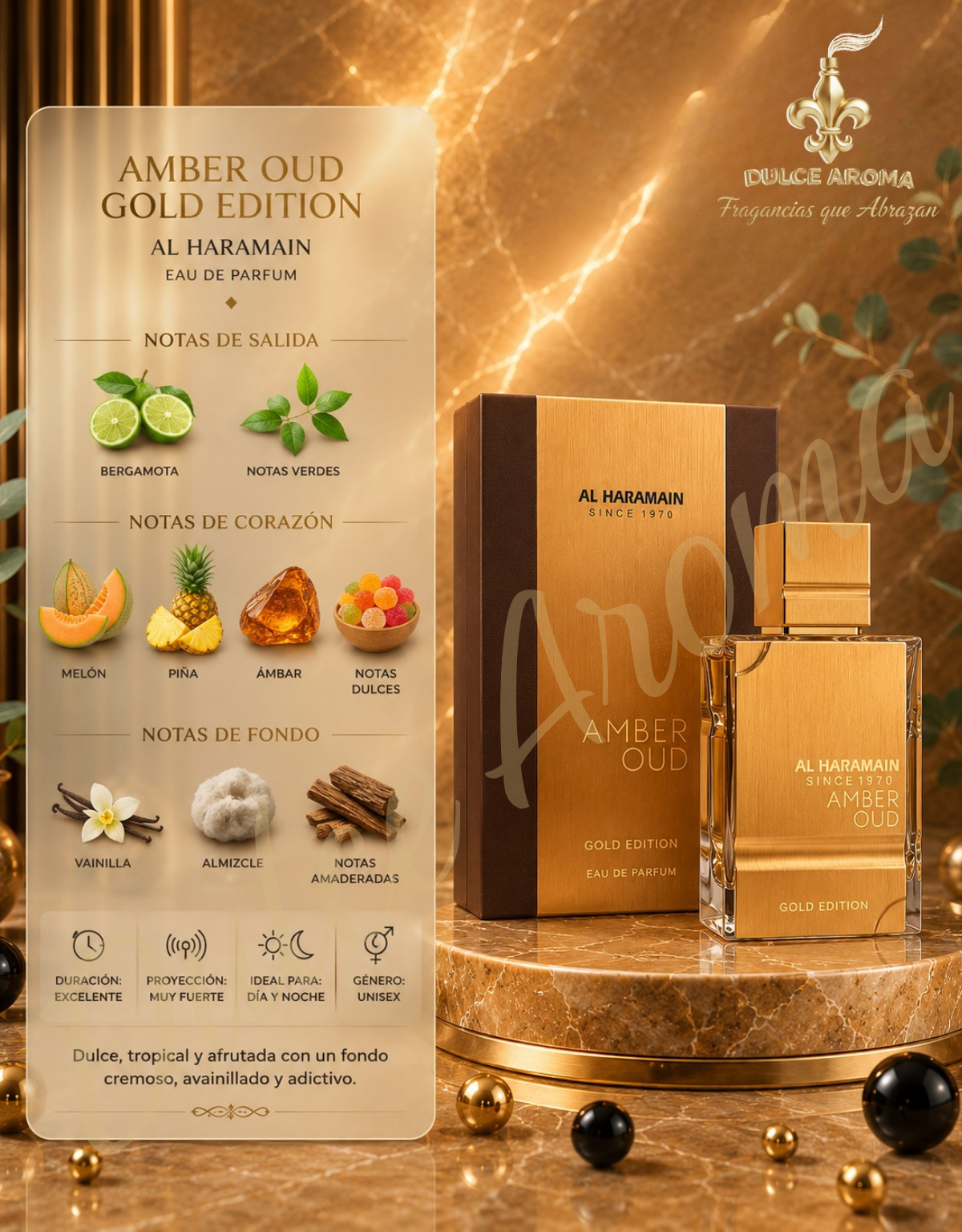 Amber Oud Gold Edition - Unisex – Al Haramain