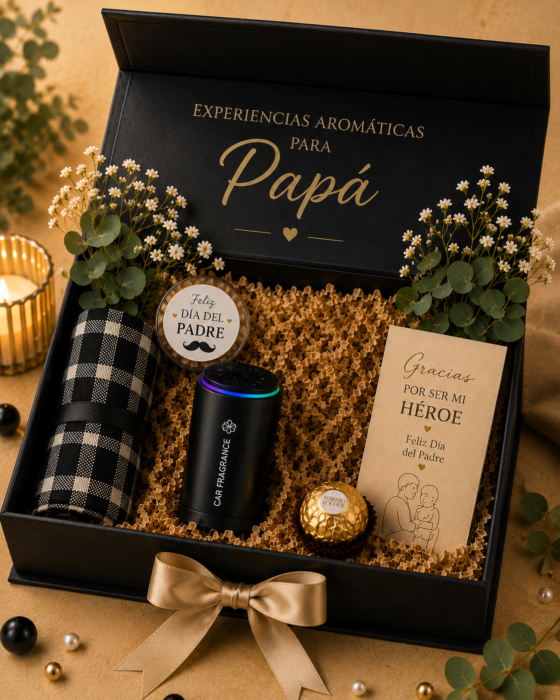🎁 Caja Aromática de Regalo para Papá.