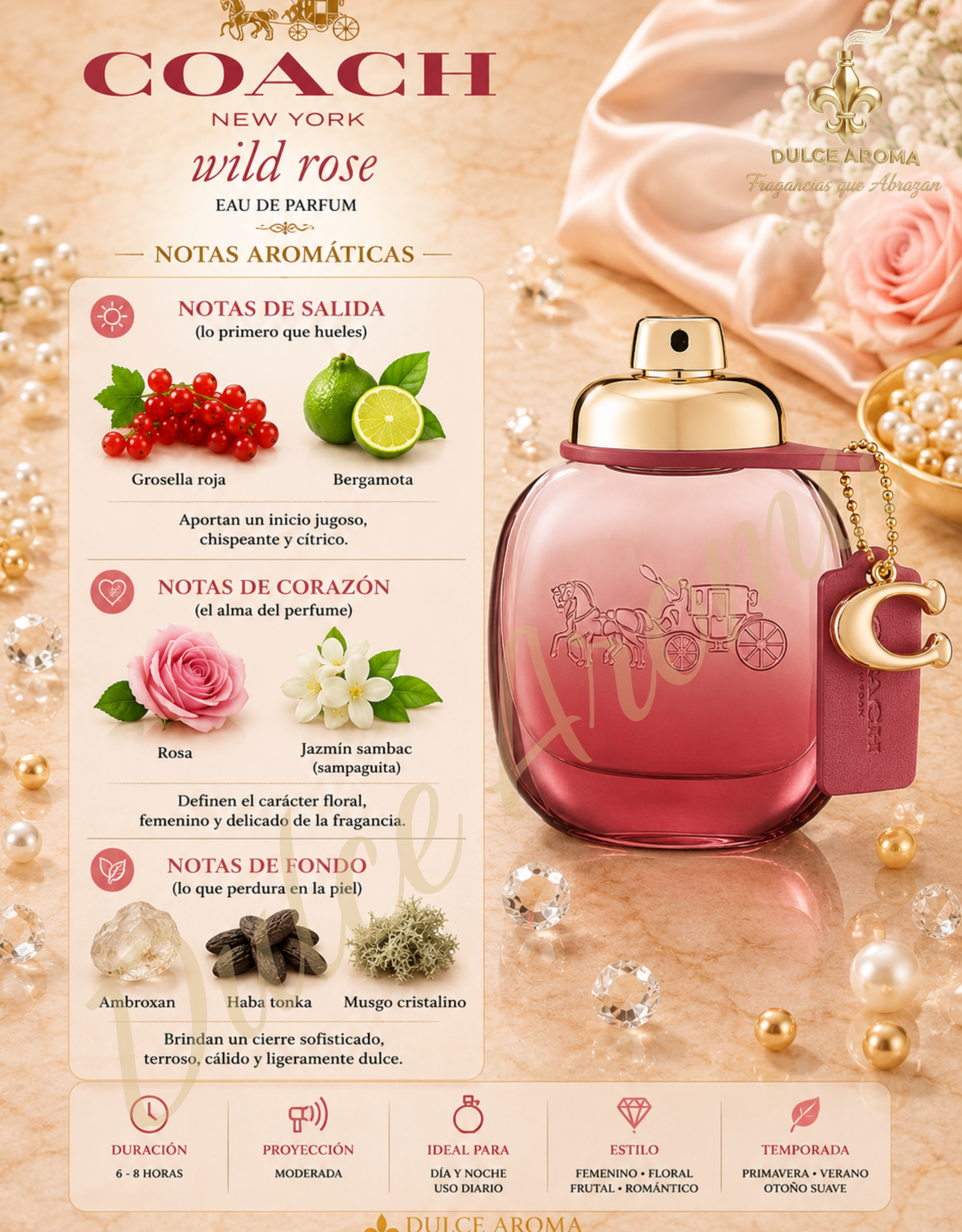 Coach Wild Rose
