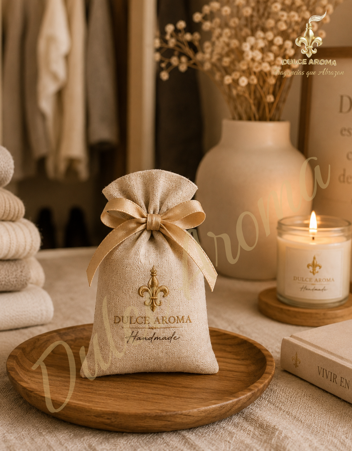Set de Regalo de Bolsitas Aromáticas para Clóset | Lavanda & Vainilla