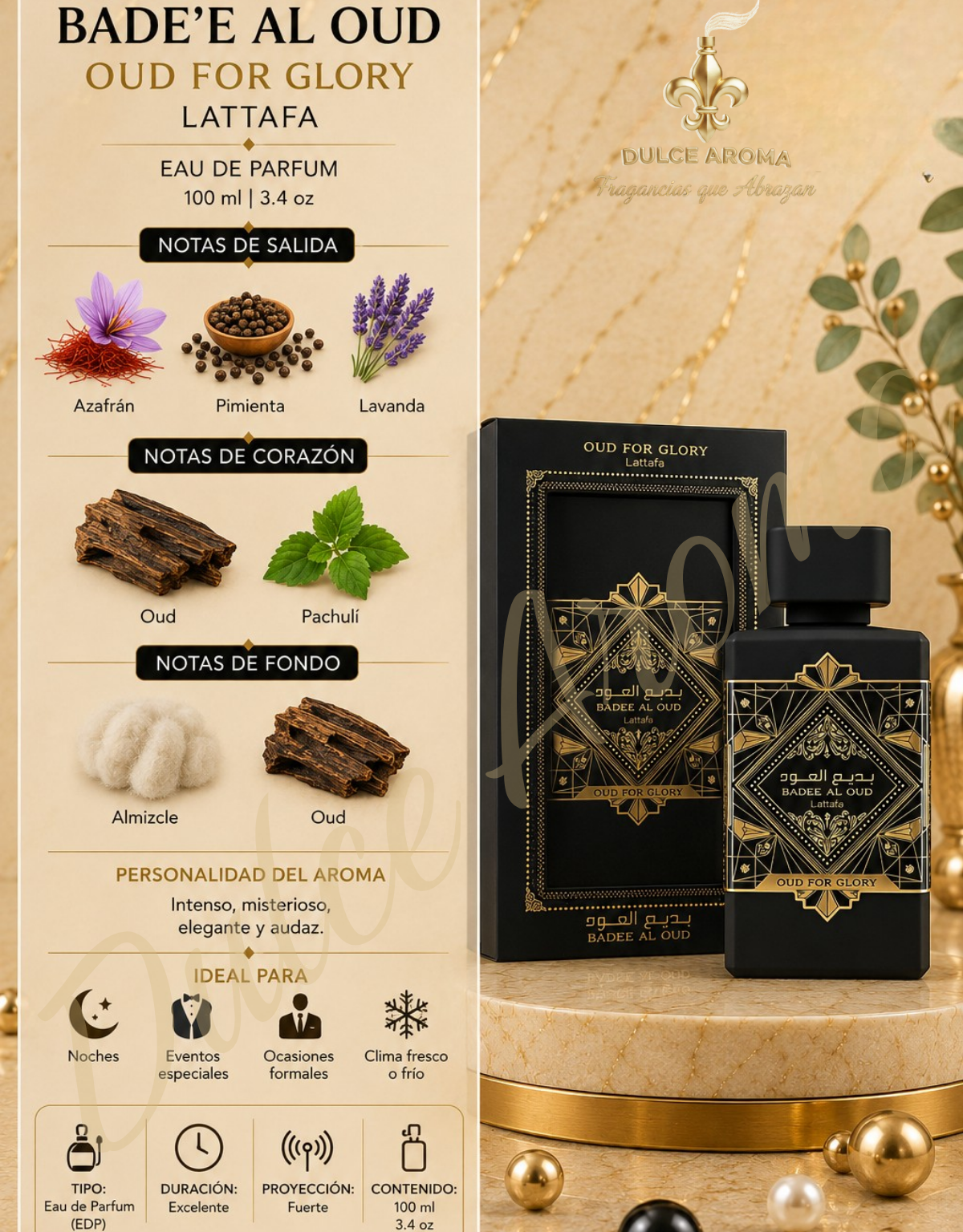 Bade’e Al Oud Oud for Glory – Lattafa