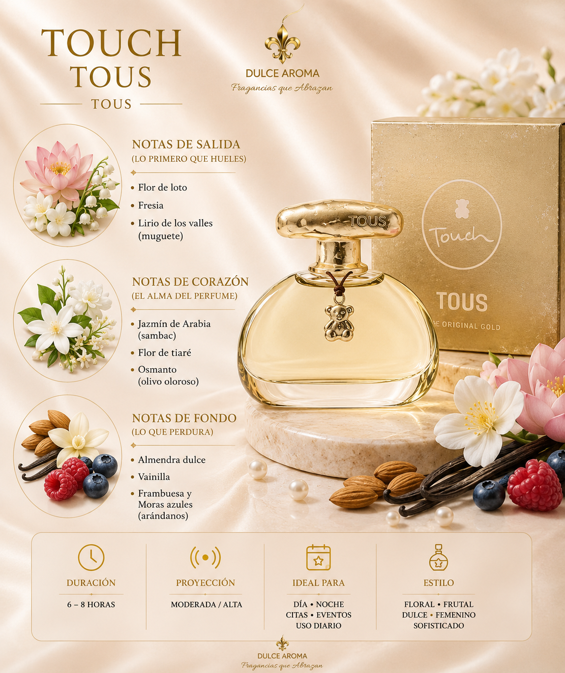 Touch The Original Gold by Tous