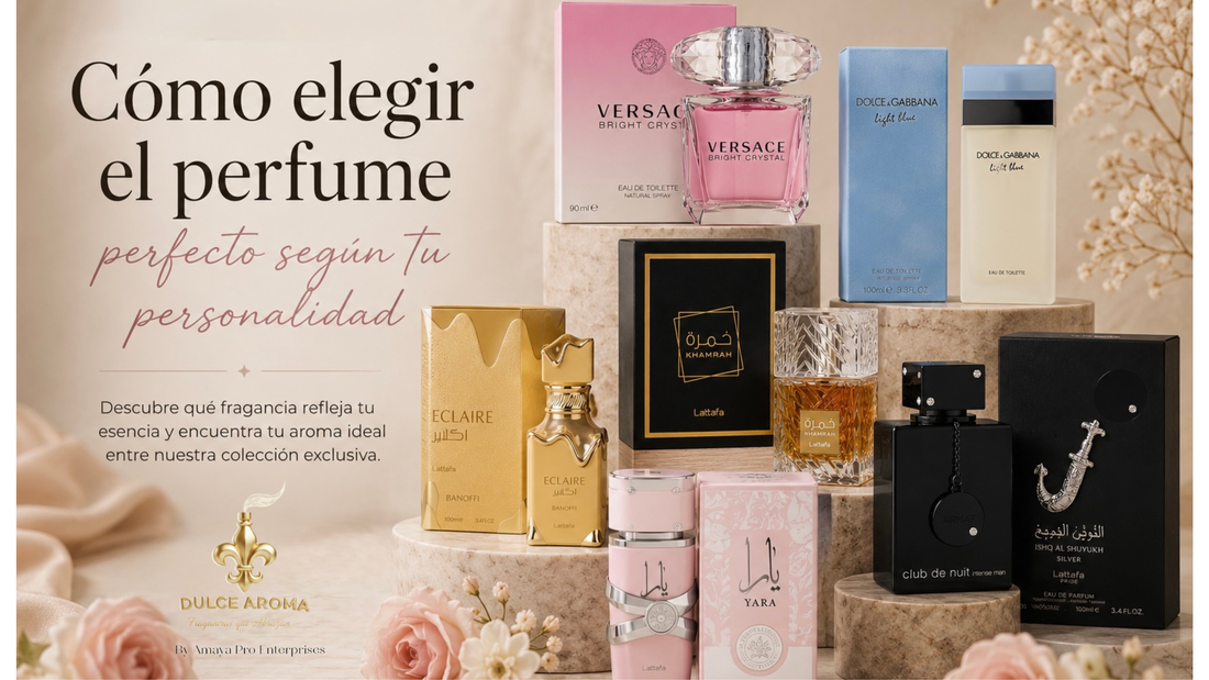Cómo elegir el perfume perfecto según tu personalidad ✨