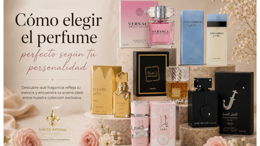 Cómo elegir el perfume perfecto según tu personalidad ✨