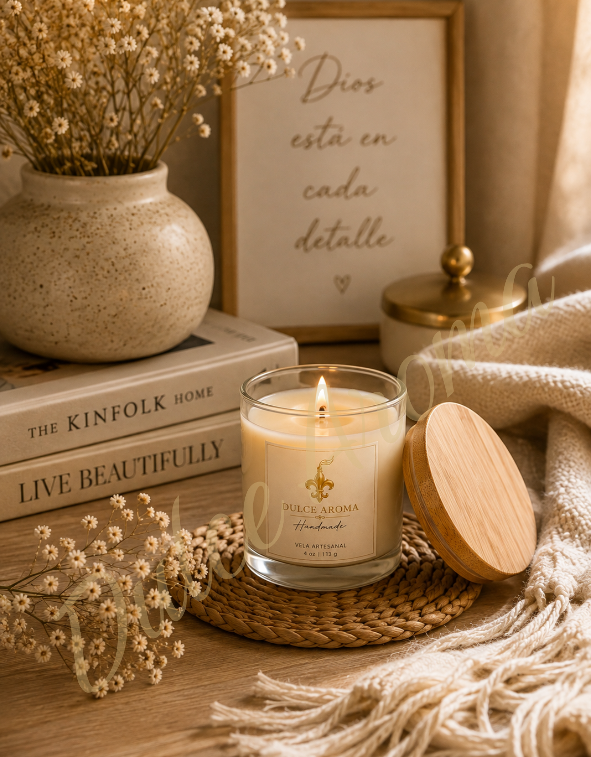 Set de Regalo con 2 Velas Aromáticas Handmade | 4 oz | Fragancias Artesanales