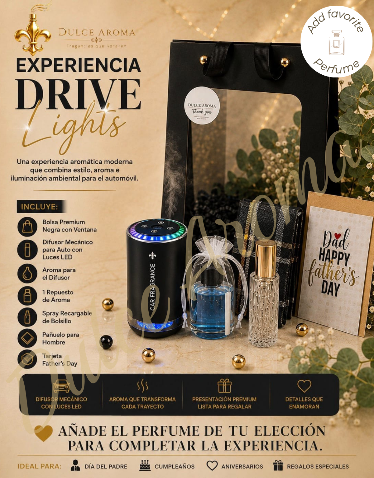 🎁 Regalo para Papá - Experiencia Aromática- Bharara King
