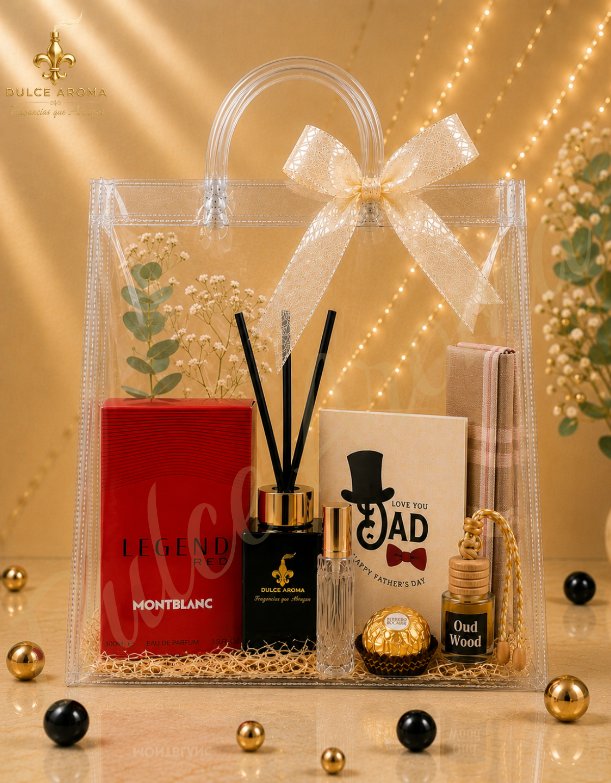 🎁 Regalo para Papá - Experiencia Aromática-Legend Red Montblanc