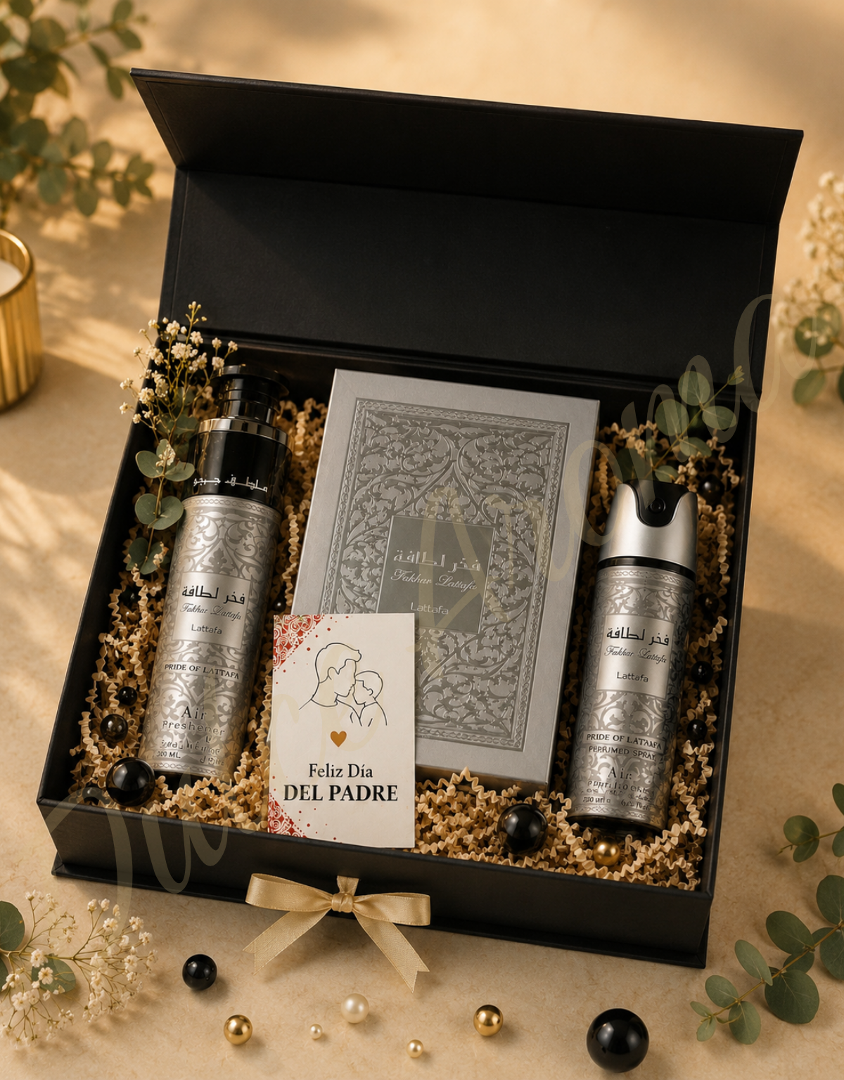 🎁 Regalo Aromático para Papá | Set Fakhar Silver- Lattafa
