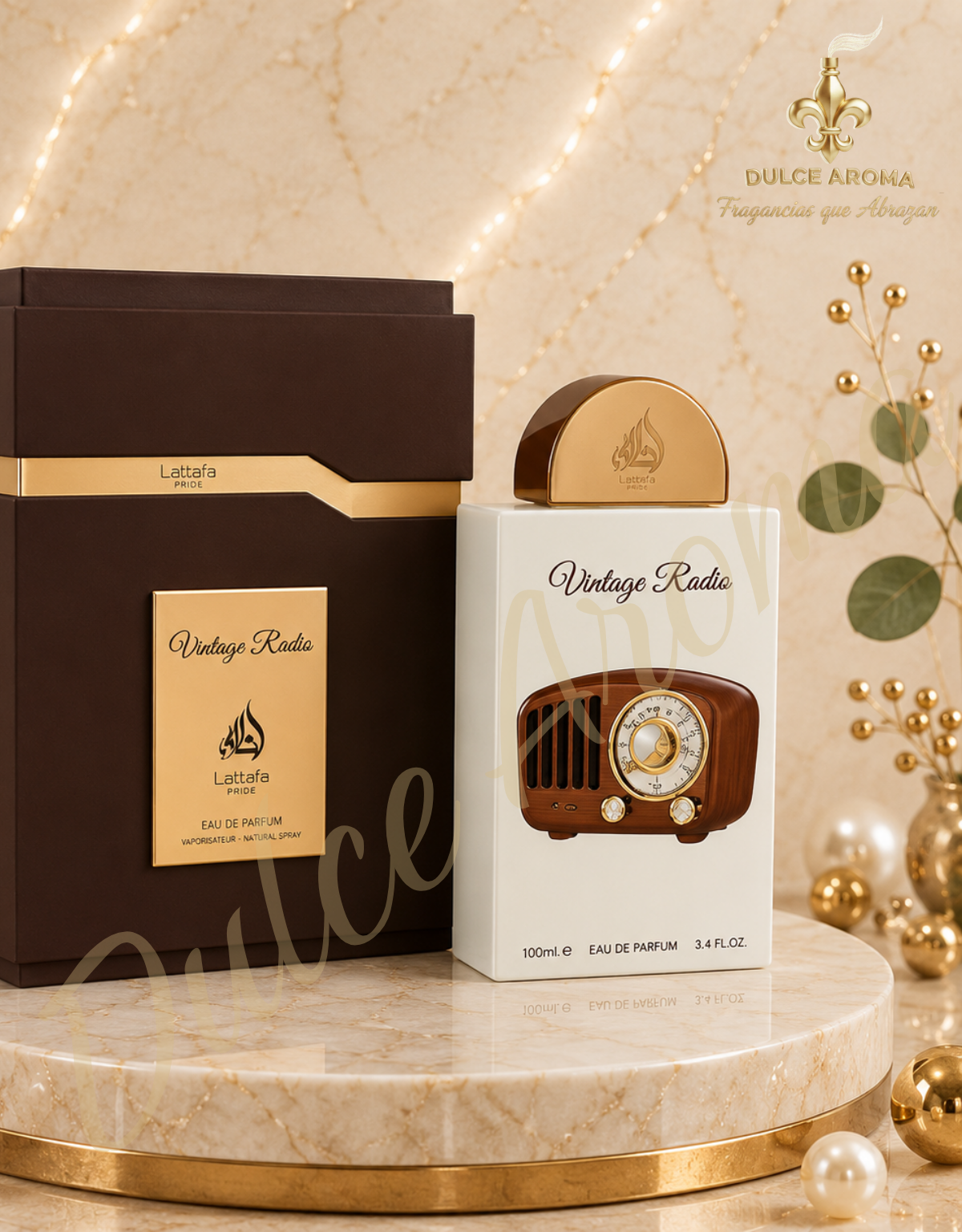 Vintage Radio 3.4 EDP  – Lattafa