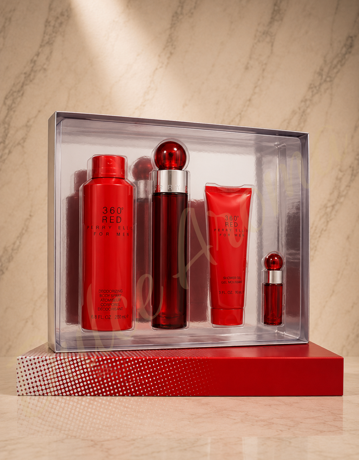 Perry Ellis 360° Red for Men Gift Set
