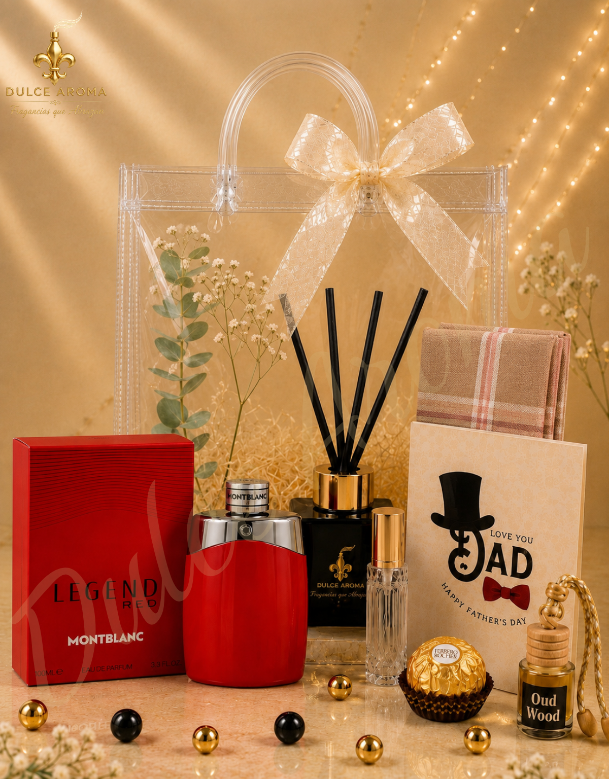 🎁 Regalo para Papá - Experiencia Aromática-Legend Red Montblanc