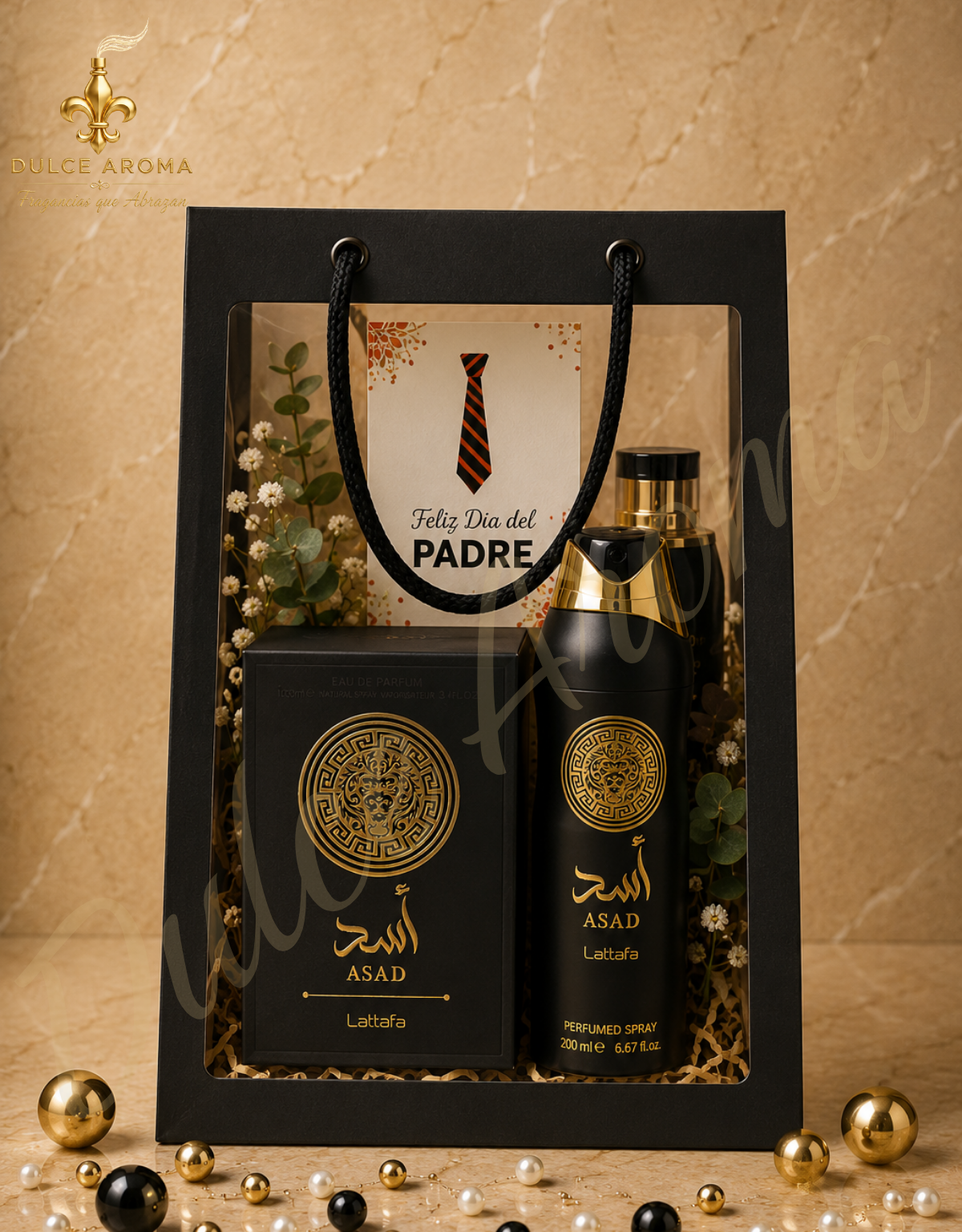 🎁 Regalo Aromático para Papá | 
 - Set ASAD - Lattafa