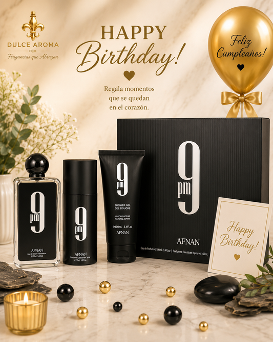 Gift Set - 9 PM - Para El| Afnan