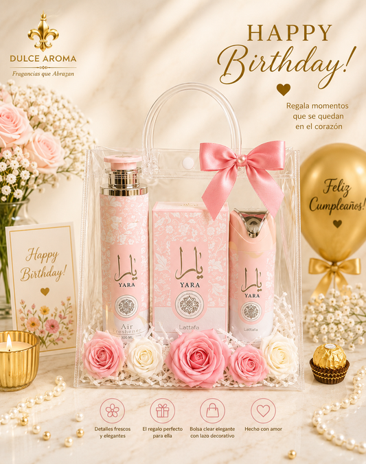 🎁 Regalo Aromático Fresh - Yara Pink | Para Ella