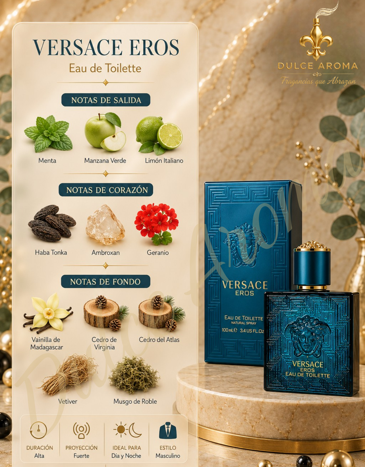 Versace Eros 3.4 EDT – Versace
