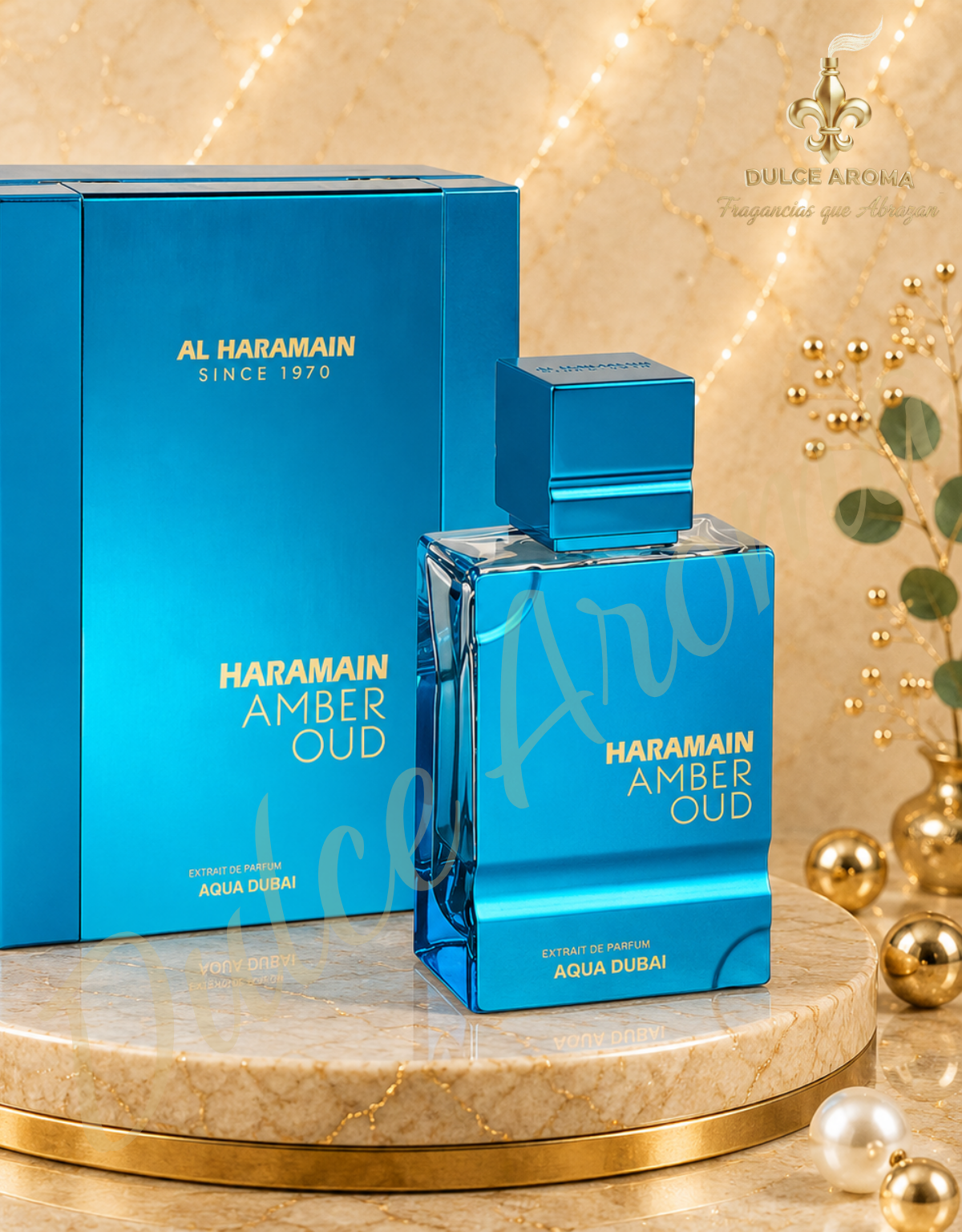 Amber Oud Aqua Dubai  2.5 oz - Ext de Perfume – Al Haramain