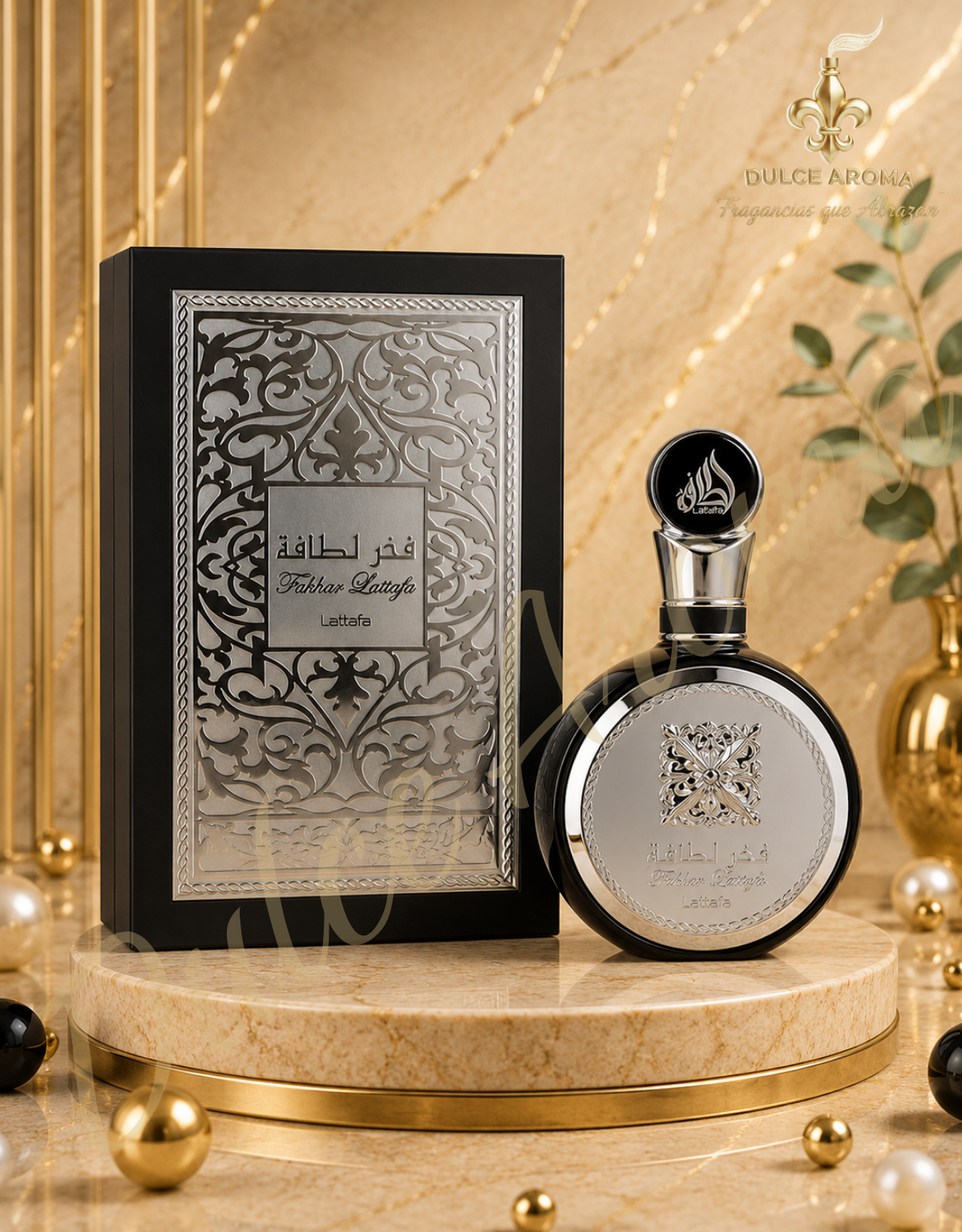 Fakhar Silver – 3.4 oz EDP – Lattafa