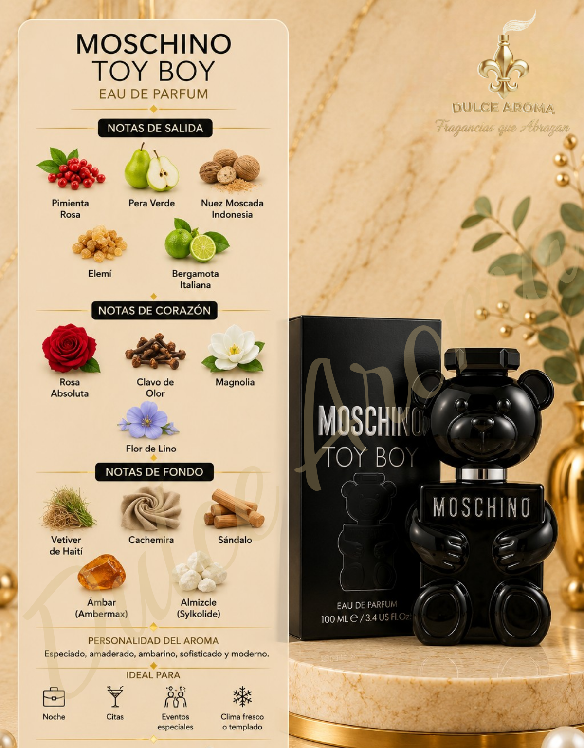 Mochino Toy Boy  3.4 oz - EDP