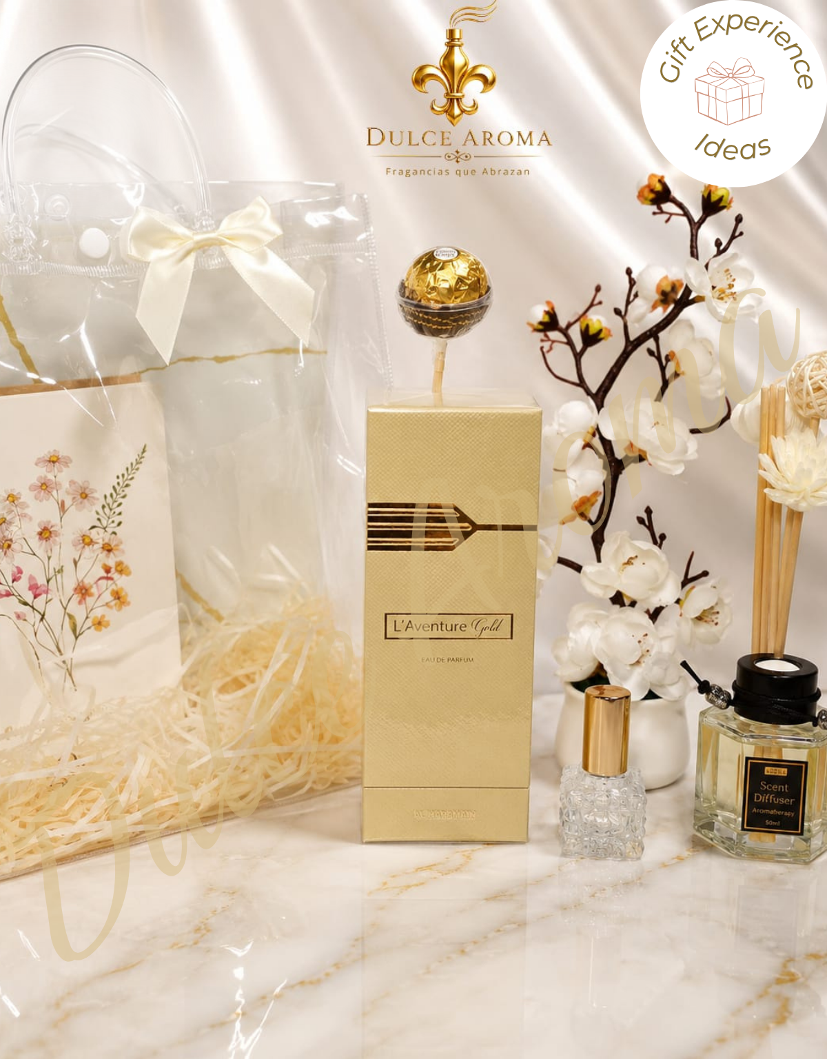 🎁 Regalo Aromático de Lujo – L’Aventure Gold | Para Ella