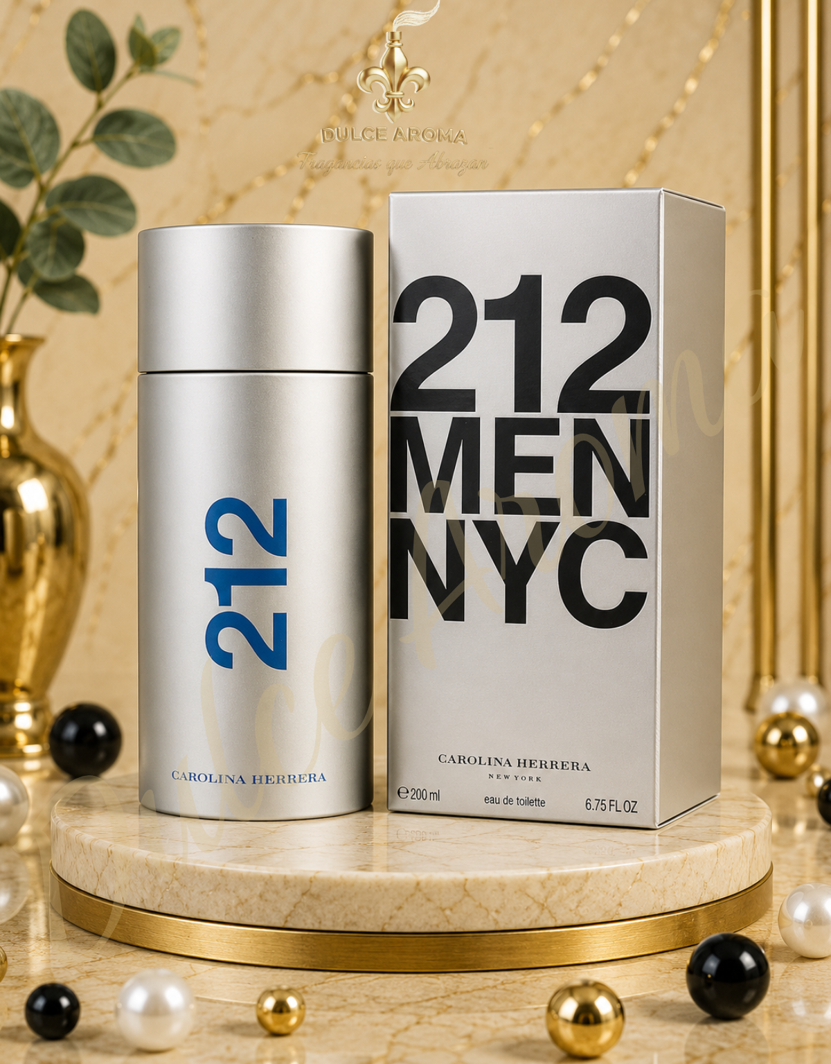 212 NYC Men – Carolina Herrera EDT 3.4 onz
