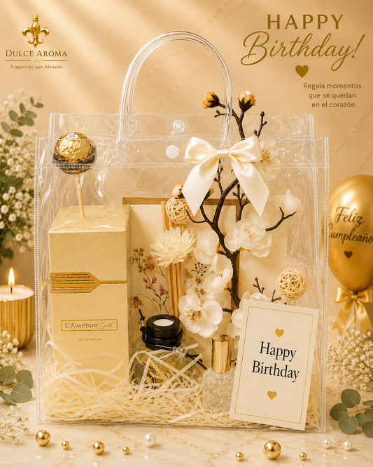 🎁 Regalo Aromático de Lujo – L’Aventure Gold | Para Ella