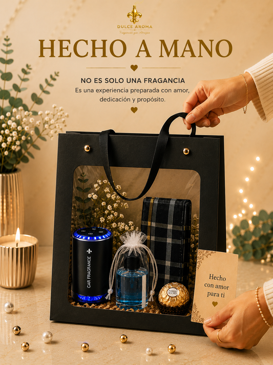 🛍 Bolsa de Regalo Black Premium & Drive Light